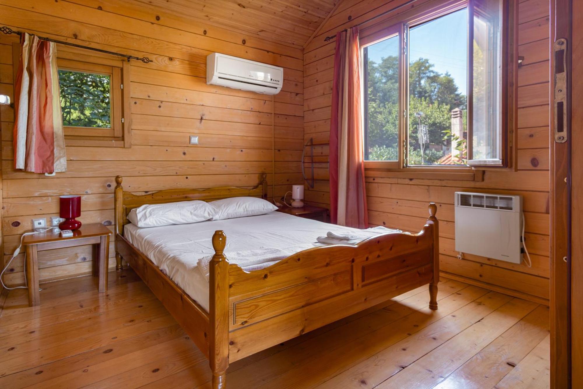 Zeus-Village Οικισμός Φινλανδικών Chalet Με Πισίνες & Γυμναστήριο Molos  외부 사진