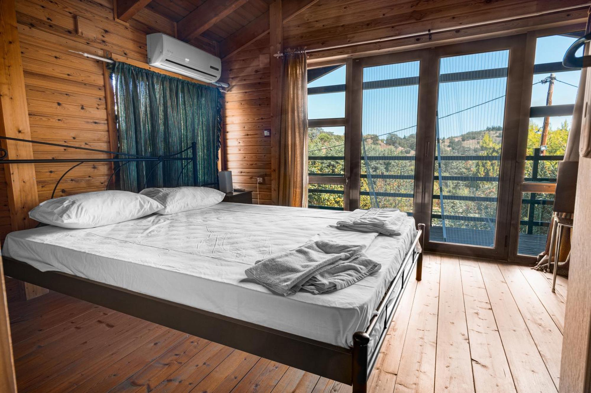 Zeus-Village Οικισμός Φινλανδικών Chalet Με Πισίνες & Γυμναστήριο Molos  외부 사진