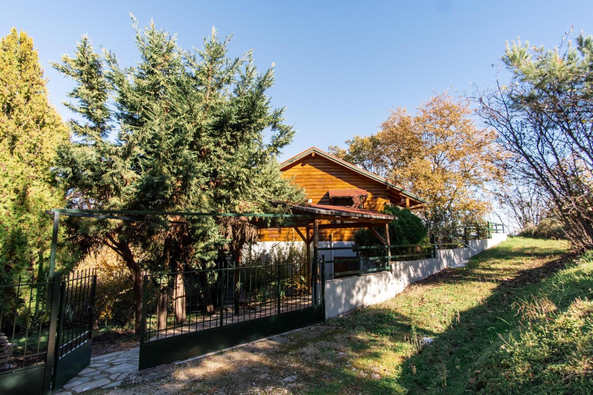 Zeus-Village Οικισμός Φινλανδικών Chalet Με Πισίνες & Γυμναστήριο Molos  외부 사진