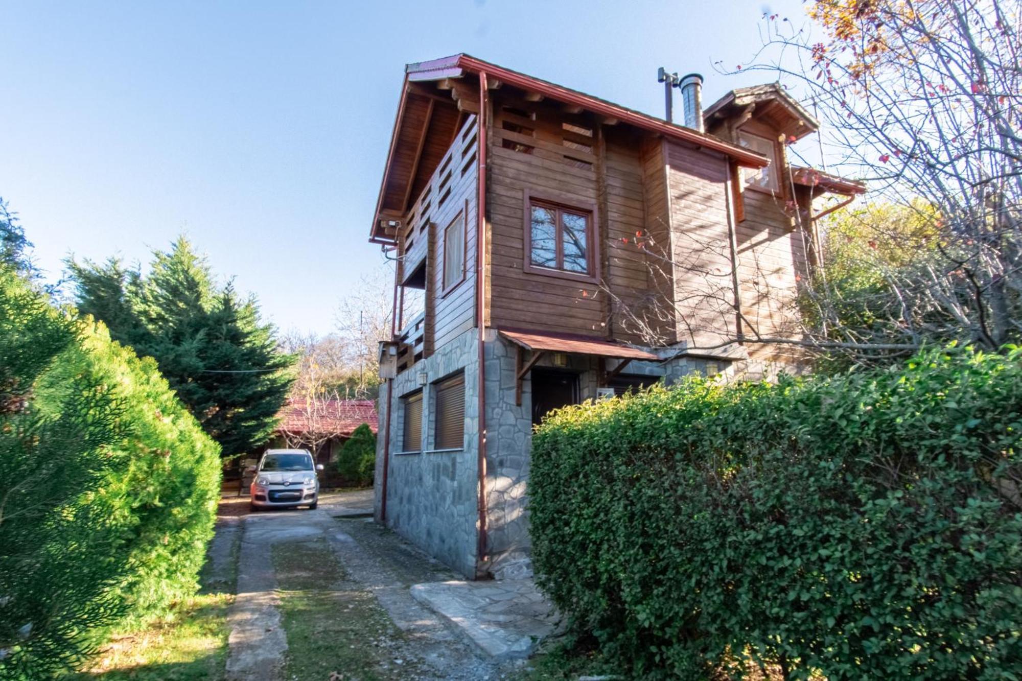 Zeus-Village Οικισμός Φινλανδικών Chalet Με Πισίνες & Γυμναστήριο Molos  외부 사진
