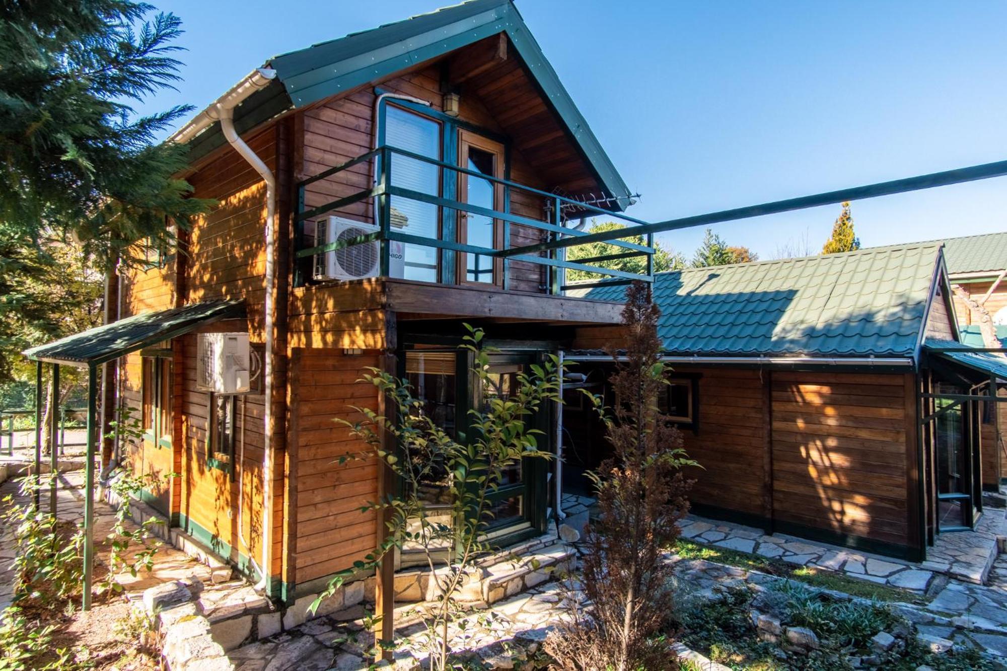 Zeus-Village Οικισμός Φινλανδικών Chalet Με Πισίνες & Γυμναστήριο Molos  외부 사진