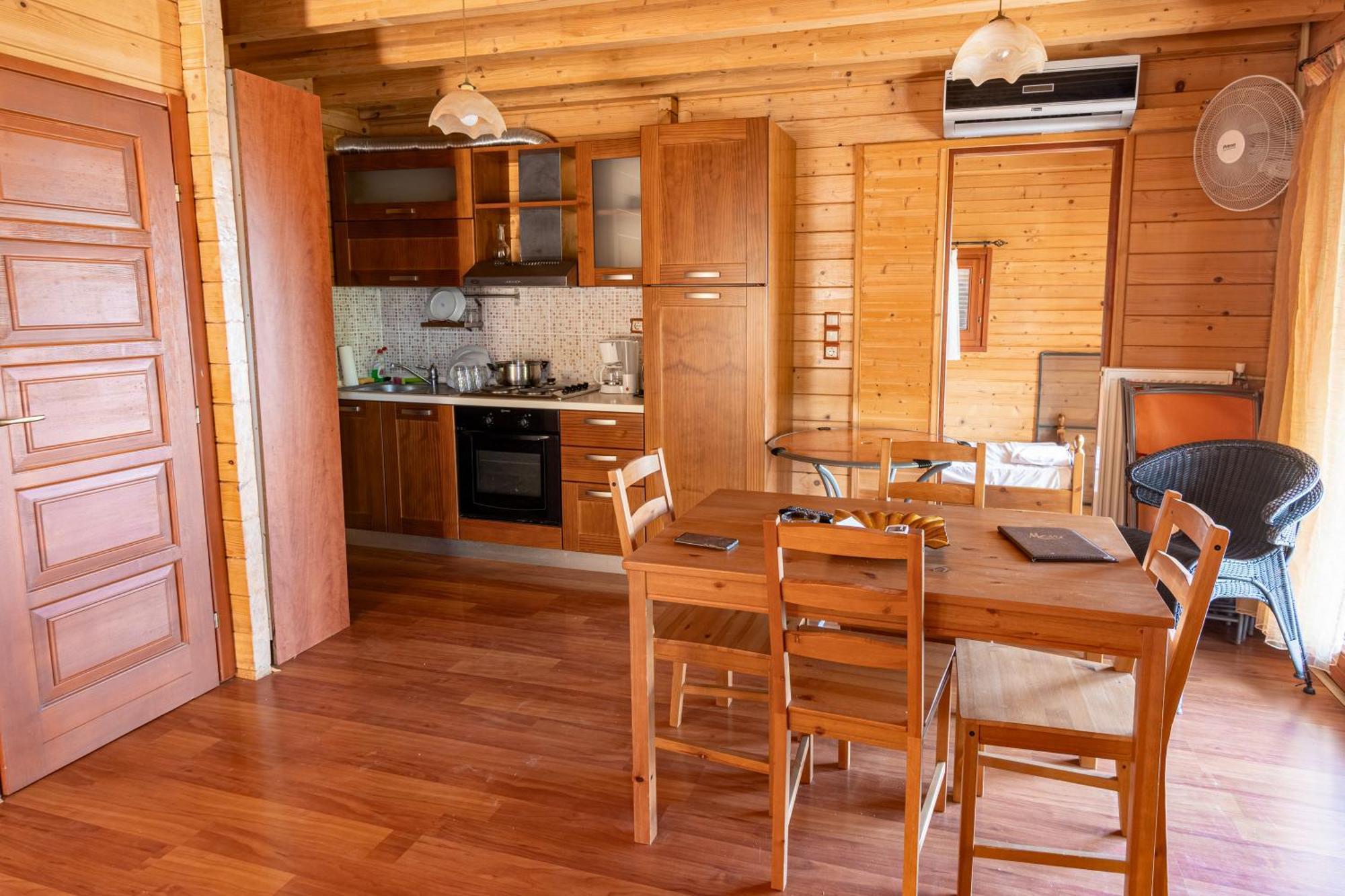 Zeus-Village Οικισμός Φινλανδικών Chalet Με Πισίνες & Γυμναστήριο Molos  외부 사진