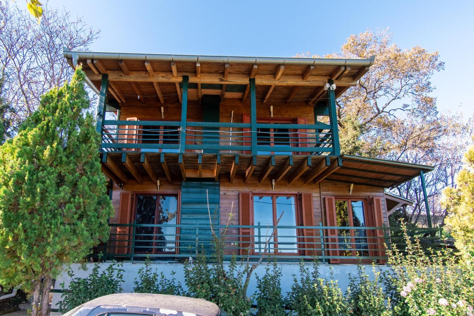 Zeus-Village Οικισμός Φινλανδικών Chalet Με Πισίνες & Γυμναστήριο Molos  외부 사진